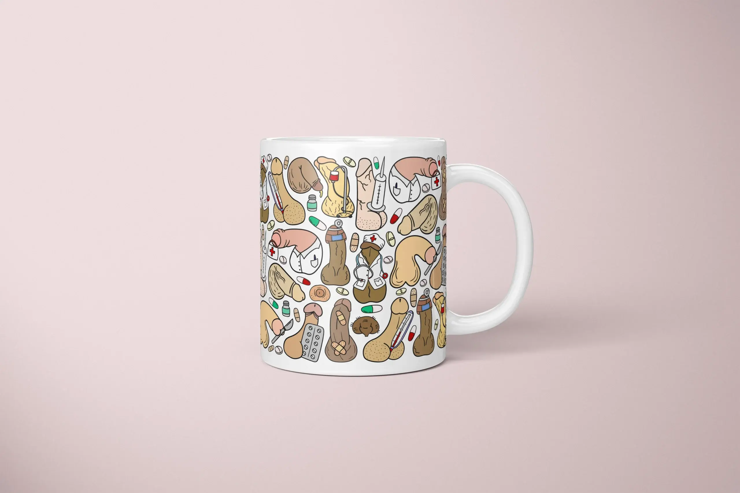 Doctor Penis Mug – Rude Medical Humor Gift - primary mug mockup