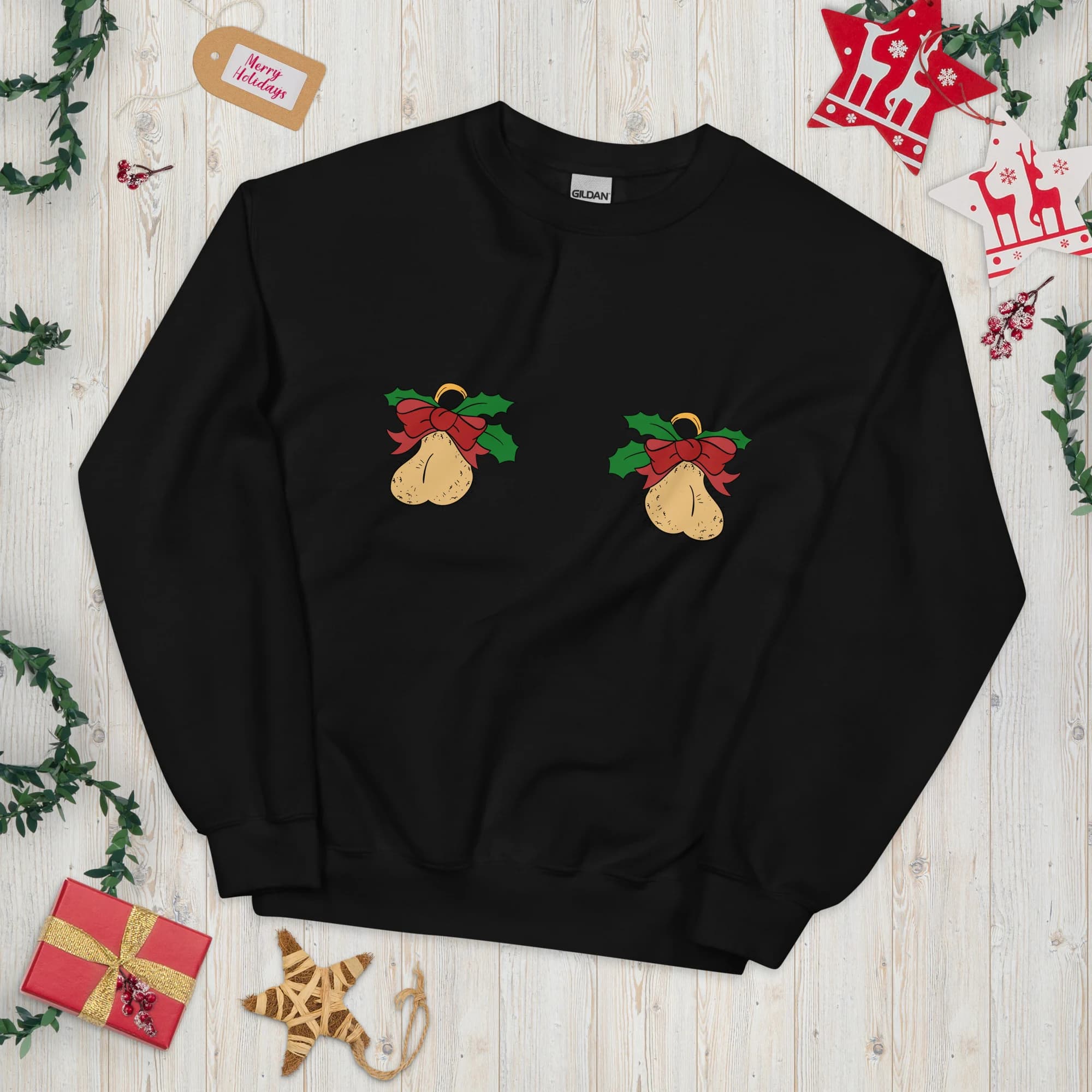 Ugly Christmas Sweater: Holly Balls