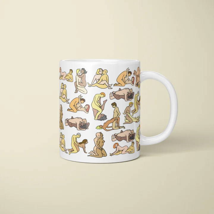 Couple Position Mug – Adults Only Gag Gift - primary mug mockup