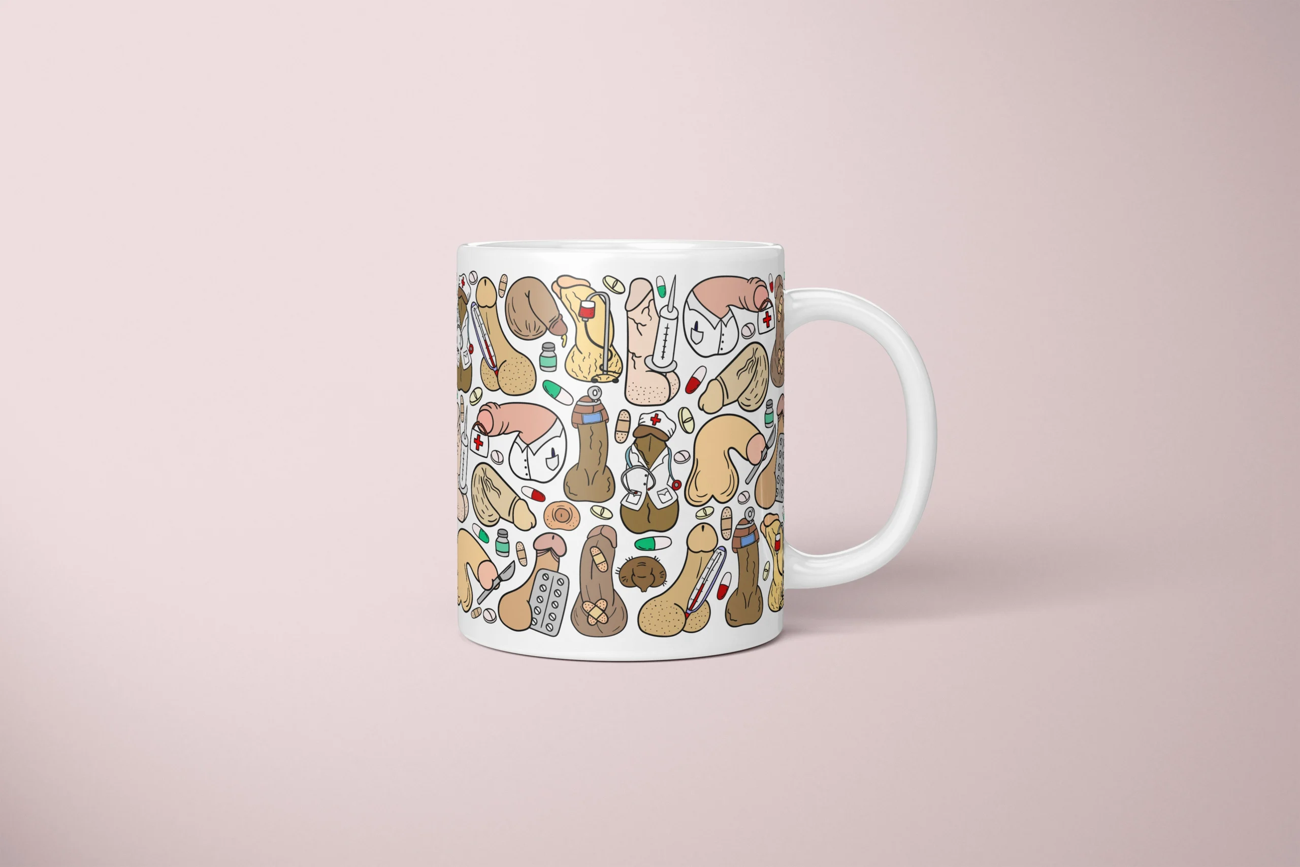Doctor Penis Mug – Rude Medical Humor Gift - primary mug mockup