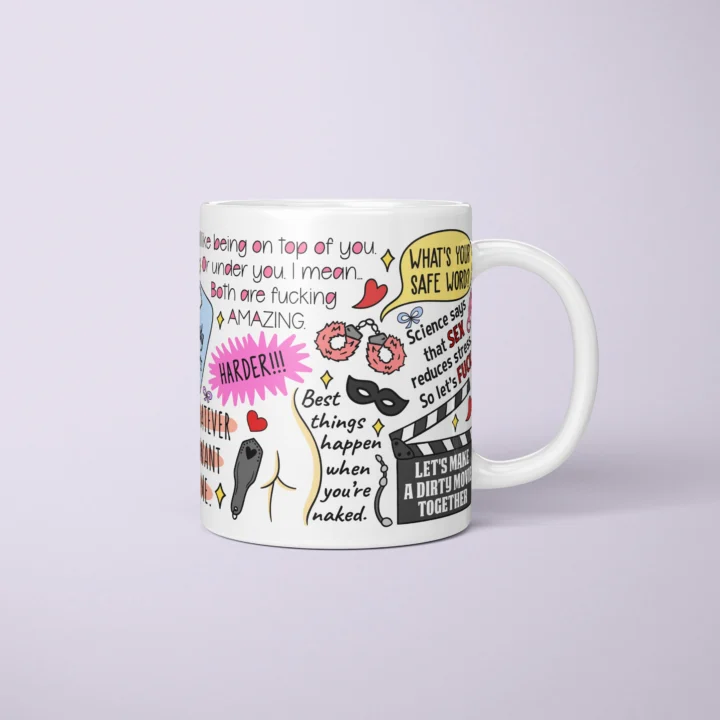 Dirty Couple Quotes Mug – Adults Only Gift - primary mug mockup