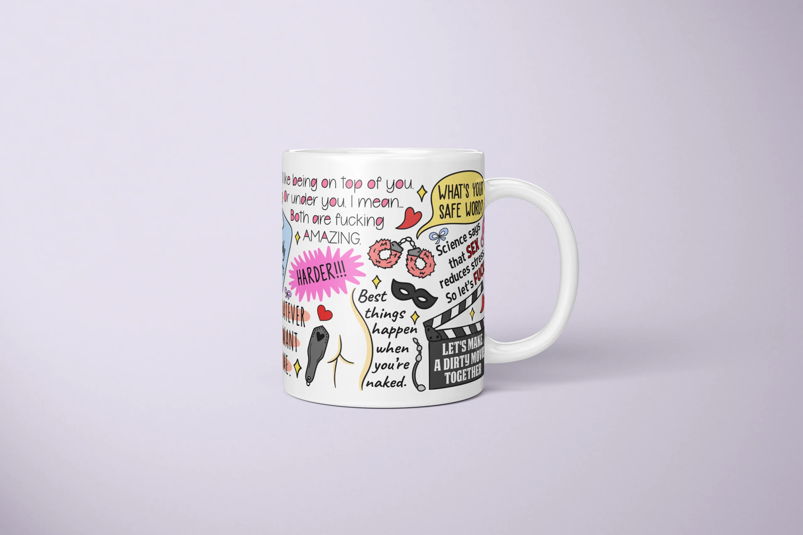 Dirty Couple Quotes Mug – Adults Only Gift - primary mug mockup